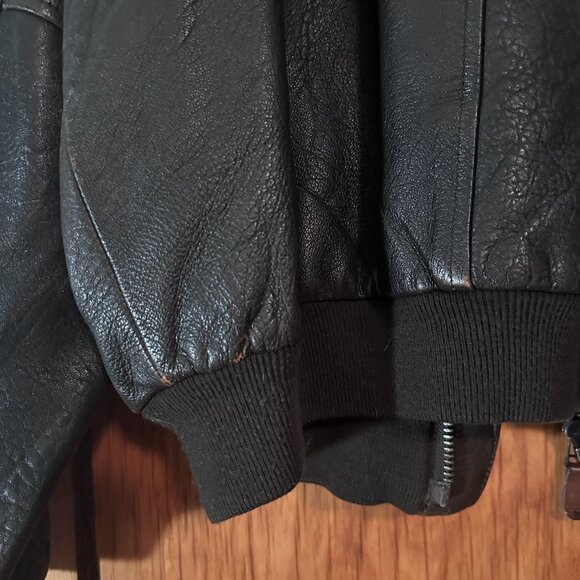 Avirex A-2 Bomber Flight Leather Jacket - Picture 11 of 16